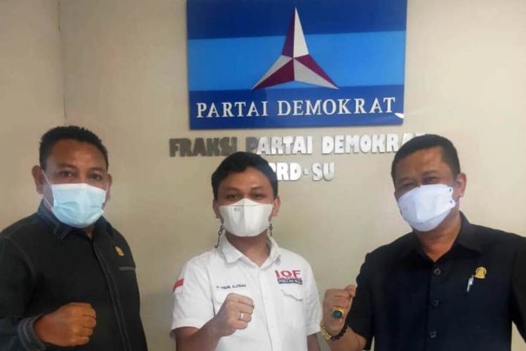 Tiga anggota DPRD Sumut Fraksi Demokrat yaitu Tangkas Manimpan Tobing, Saut B Purba dan M Andri Alfisah sepakat bahwa AHY Ketua Umum Partai Demokrat, Kamis (4/2/2021)