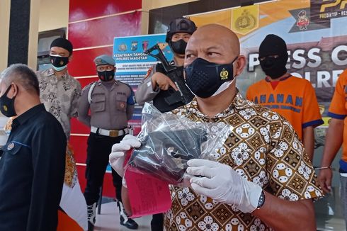 Keluarkan Airsoft Gun dan Aniaya Pemotor Usai Senggolan, Pengendara Mobil di Magetan Ditangkap Polisi