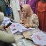 Sepinya Penjualan Seragam di Pasar Wage Purwokerto Jelang Masuk Sekolah