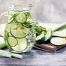 Resep Infused Water Timun untuk Turunkan Tekanan Darah Tinggi