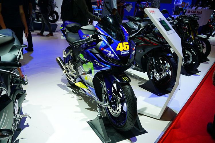 Yamaha R15 full Aksesori di IIMS 2017