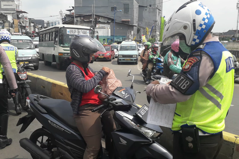 Ratusan Sepeda Motor Terekam Tilang Elektronik di Hari Pertama 