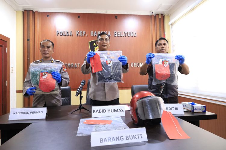 Oknum PNS Bakar Kantor Dishub Babel Tersangka dan Ditahan, Juga Ancam Anggota DPR