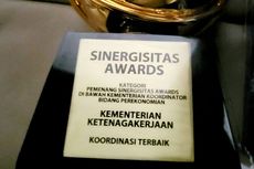 Kemenaker Raih Penghargaan Koordinasi Terbaik Sinergitas Awards 2022