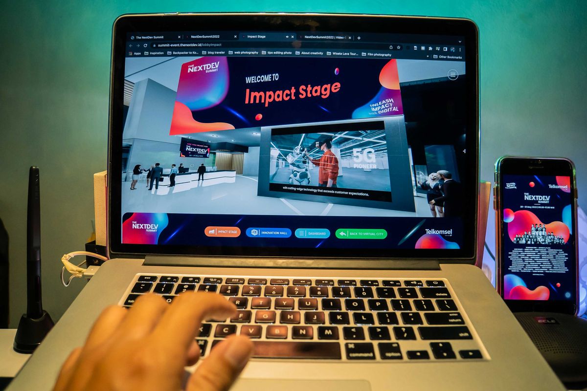 The NextDev Summit 2022 digelar secara online.
