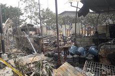 Korsleting Listrik, Sejumlah Kios di Kelapa Gading Hangus Terbakar