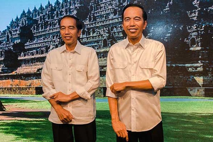 (Patung Lilin Presiden Joko Widodo di Madame Tussauds Hong Kong)