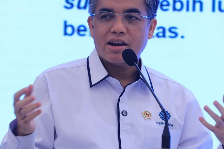 Menteri Ketenagakerjaan (Menaker) Yassierli. 