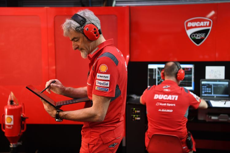 Tim Ducati di MotoGP andalkan Lenovo sebagai partner di bidang teknologi