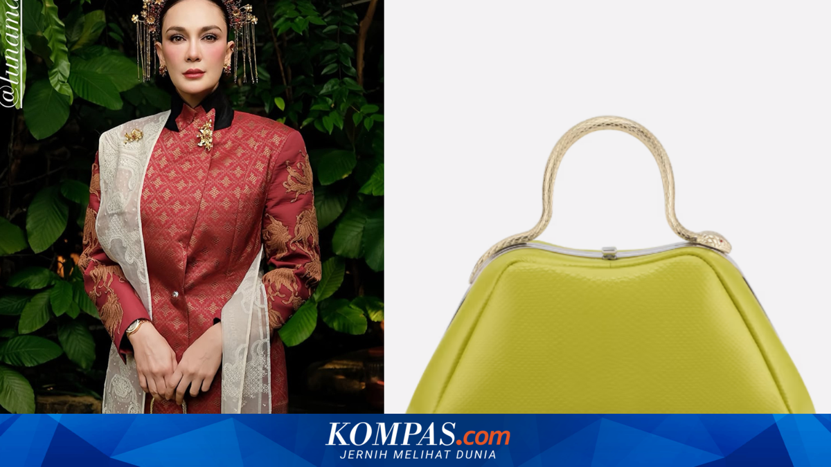 Luna Maya Wears Rp123 Million Bvlgari Bag at Indonesia's 81st Independence Day - selebriti news from Kompas Lifestyle