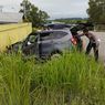 Lepas Kendali, Mobil Calya Ringsek Tabrak Pagar Beton di Karimun, Riau