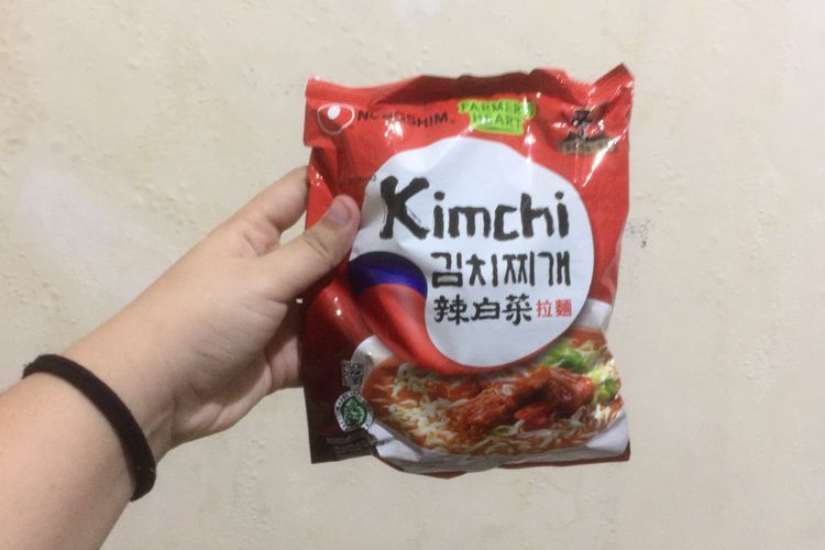 Ilustrasi Kimchi Ramyun