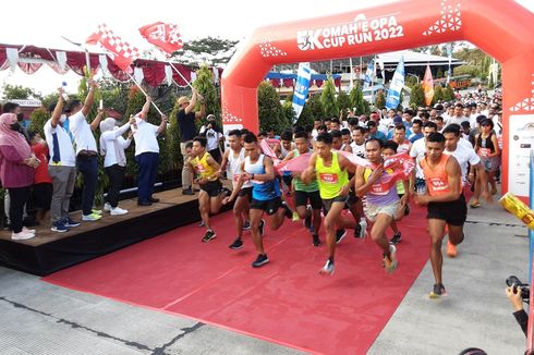 Lomba Lari dengan Suasana Bukit dan Pedesaan Asri di Kendal