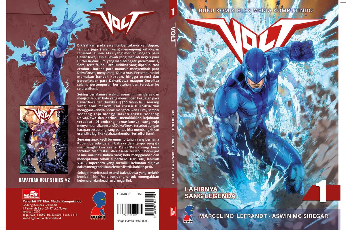 Komik Volt 1 - Lahirnya Sang Legenda.