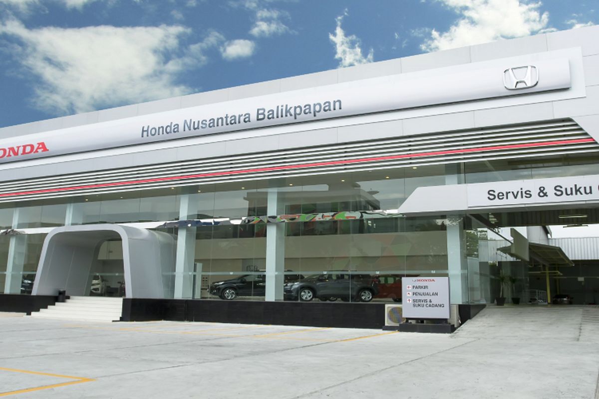 Dealer Honda Nusantara Balikpapan.