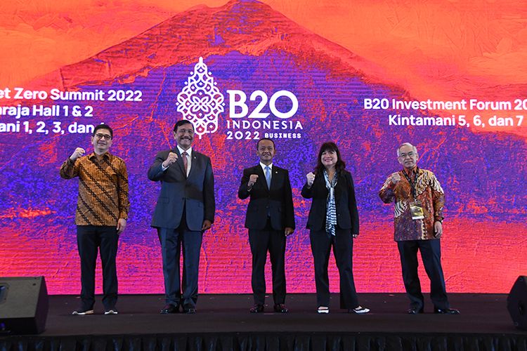 B20 Investment Forum sukses digelar di Bali, Jumat (11/11/2022). 