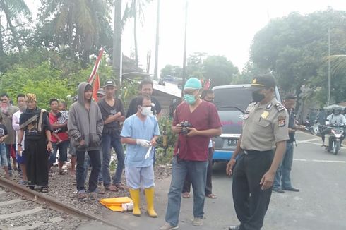 Penjual Sate Bunuh Diri di Rel Kereta Api, Polisi: Hendak Dihalangi, Korban Nekat Berlari