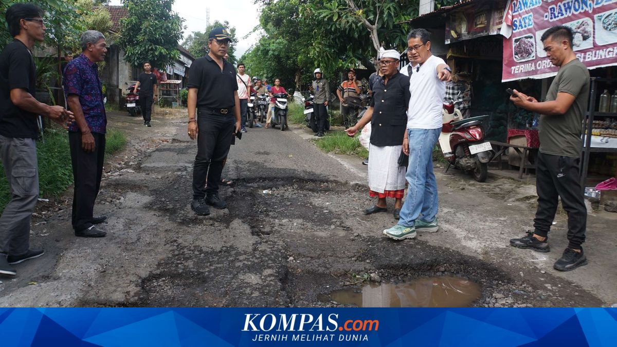 Jalan Rusak di Buleleng Capai 300 Km, Pemda Hanya Mampu Perbaiki 30 Km
