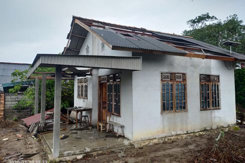 14 Rumah dan 1 Kelenteng di Bangka Rusak Diterjang Puting Beliung