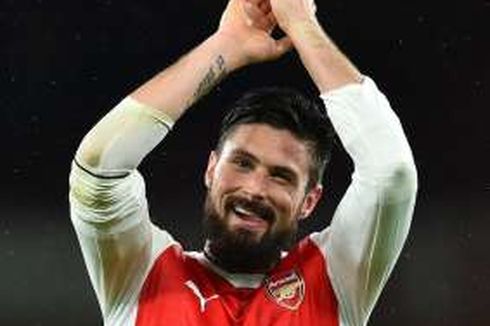 Giroud Akui Gol Kalajengking Miliknya Berbau Keberuntungan