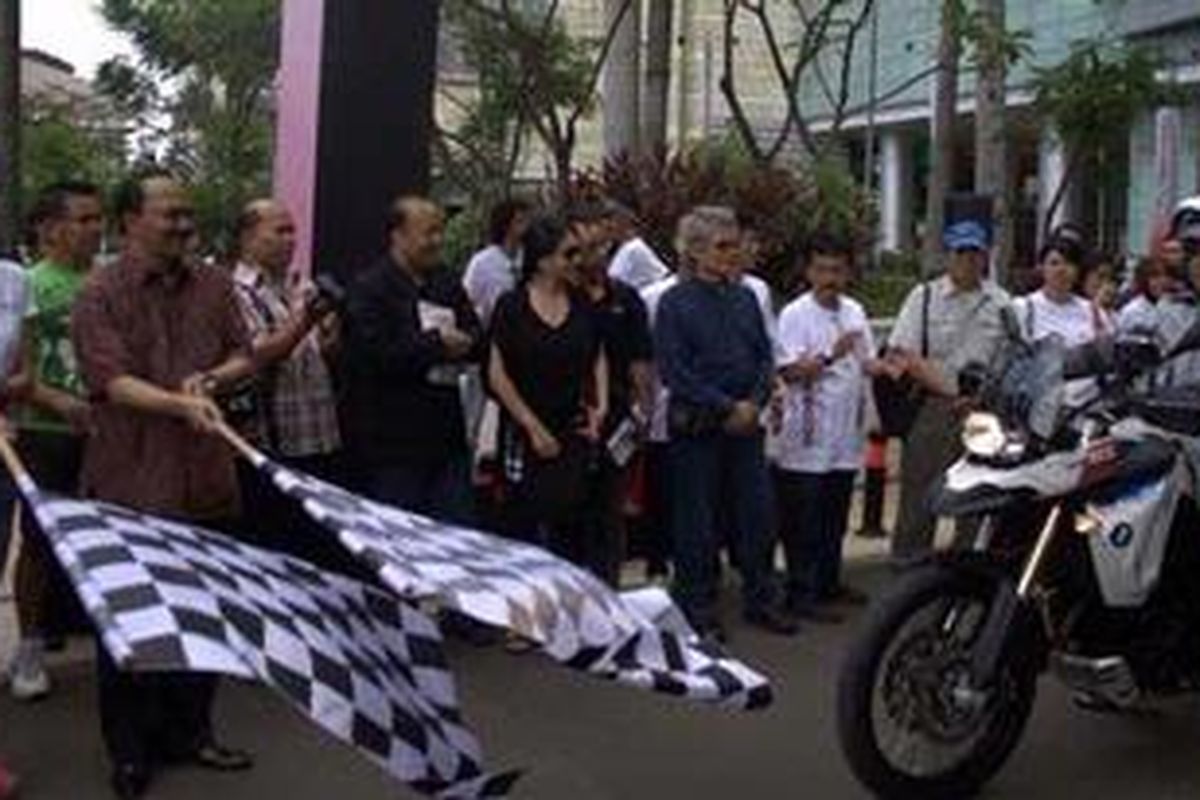 Pelepasan Indonesia Exploride, di Jakarta, Minggu (20/2/2011). 