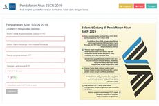 2,3 Juta Pelamar Buat Akun SSCN CPNS 2019, Tak Semua Unggah Dokumen