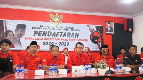 DPC PDI-P Jember Buka Pendaftaran Bacabup Bacawabup Pilkada 2024