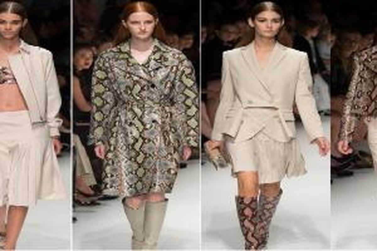 Koleksi Salvatore Ferragamo di pekan mode Milan Fashion Week 