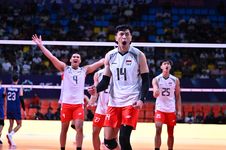Hantam Thailand 3-2, Indonesia Berpeluang Masuk Semifinal AVC Cup 2026