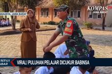 Babinsa Cukur Puluhan Siswa SMP di Purwakarta, Pengamat: Tidak Berhak!