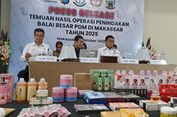 Ribuan Kosmetik di Sidrap Disita, Diduga Mengandung Merkuri, di Antaranya Impor dari Thailand