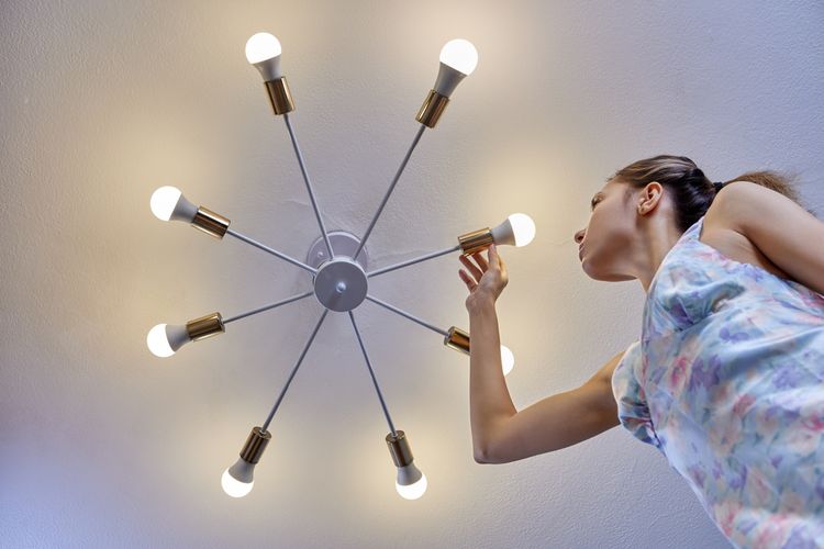 Ilustrasi pemasangan lampu rumah minimalis