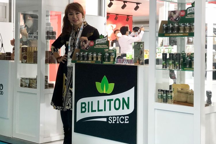 Billiton Spice saat Halal Expo di Turki bersama Kementerian Perdagangan November 2021. 