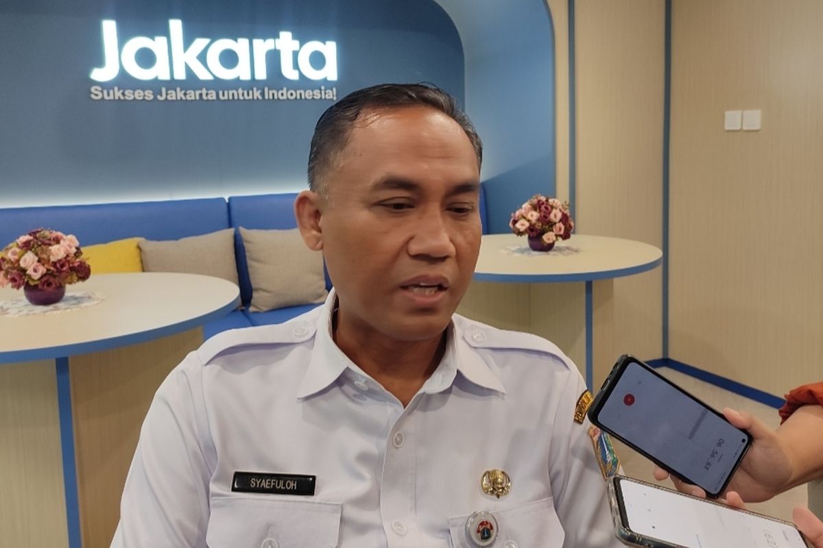 Inspektur DKI Jakarta Syaefuloh di Balai Kota DKI Jakarta, Rabu (24/5/2023). 