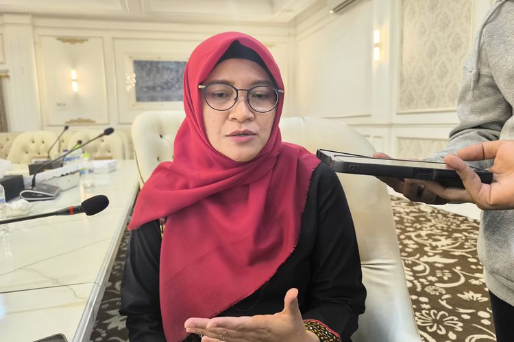 Kepala BPJS ketenagakerjaan Kabupaten Pamekasan Anita Ardhiana, Kamis (16/10/2025).