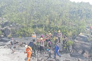 Satu Jenazah Perempuan Pendaki Gunung Dukono Ditemukan