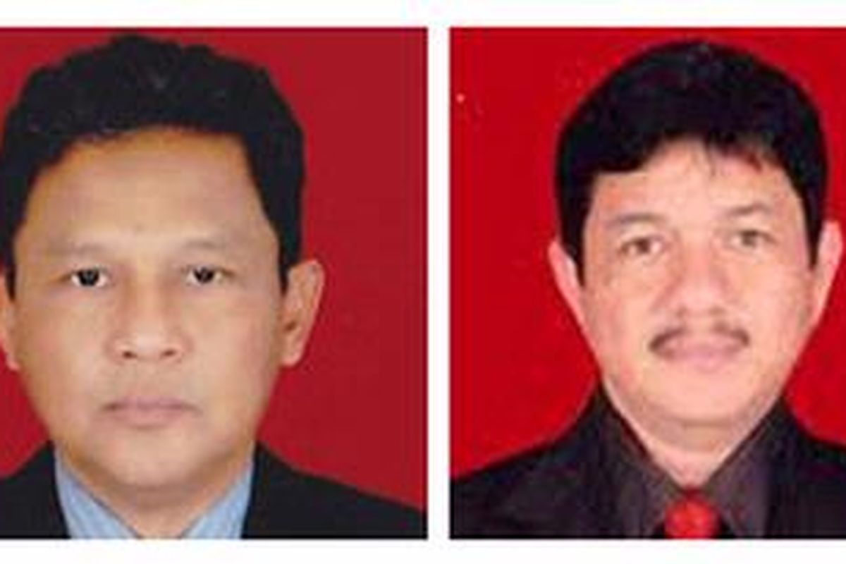 Aryanto Sutadi (kiri) dan Sayid Fadhil (kanan).