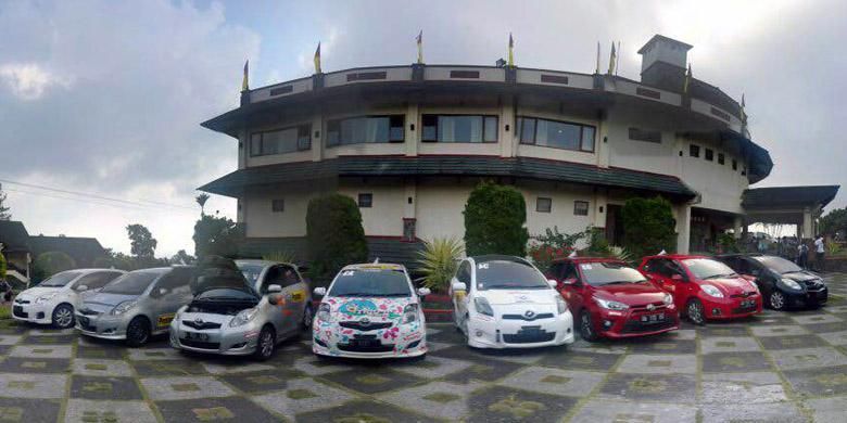 Toyota Yaris Club Indonesia (TYCI) menggelar Jambore Nasional 2015 di Padang, Sumatera Barat.