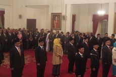 Jokowi Lantik Komisioner Baru KPU dan Bawaslu