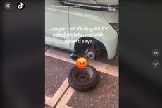 Video Viral Pemilik Wuling Air ev Kesulitan Beli Ban Baru