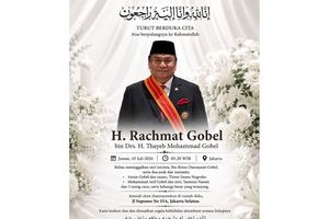 Tutup Usia, Jenazah Rachmat Gobel Akan Dimakamkan di Gorontalo