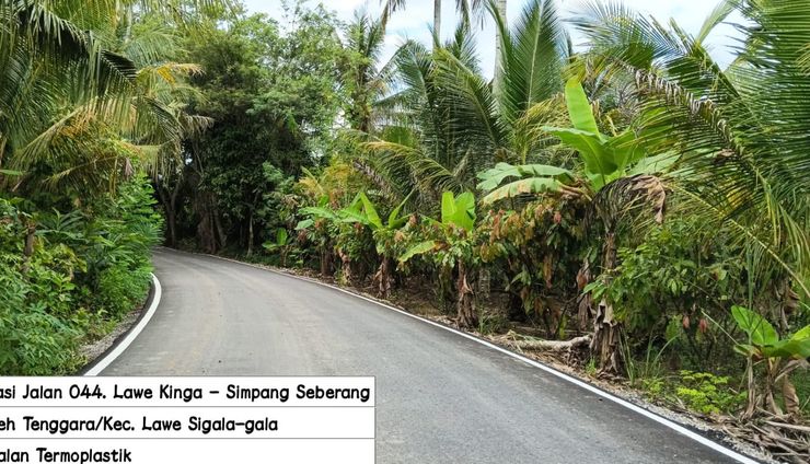 Jalan ke Kebun Kini Mulus, Petani Aceh Tenggara Lebih Mudah Angkut Hasil Panen