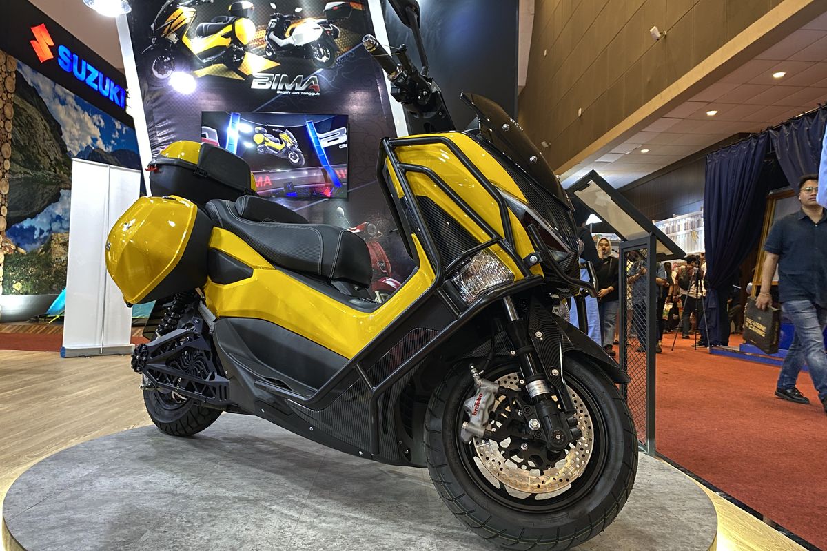 Kool EV-Motor Bima, motor listrik yang mirip Yamaha NMax