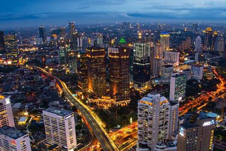 Salah satu foto cityscape Kota Jakarta hasil jepretan Yuliandi Kusuma.