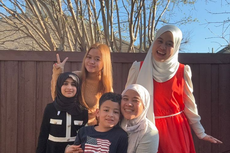 Kisah Haru Lebaran di Amerika, Temui Anak dan Hadirkan Suasana Rumah