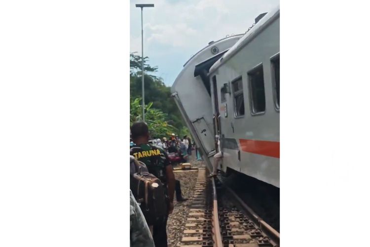 Penjelasan KAI Usai KA Bangunkarta Anjlok di Brebes, Jalur Hulu-Hilir Terganggu