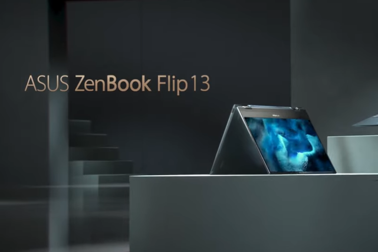 Ilustrasi Asus ZenBook Flip 13