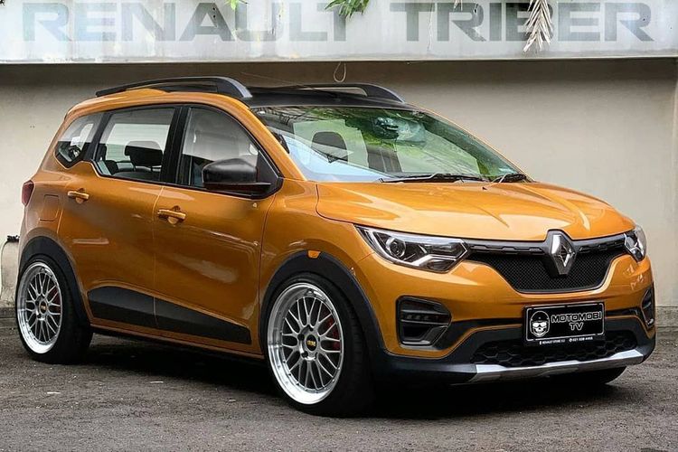 Renault Triber hasil modifikasi digital