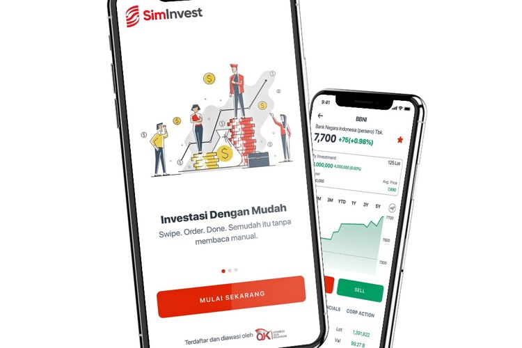 PT Sinarmas Sekuritas meluncurkan aplikasi SimInvest untuk kemudahan investasi para generasi muda.