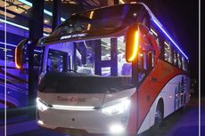 PO Kramat Djati Luncurkan 4 Bus Baru Rakitan Laksana